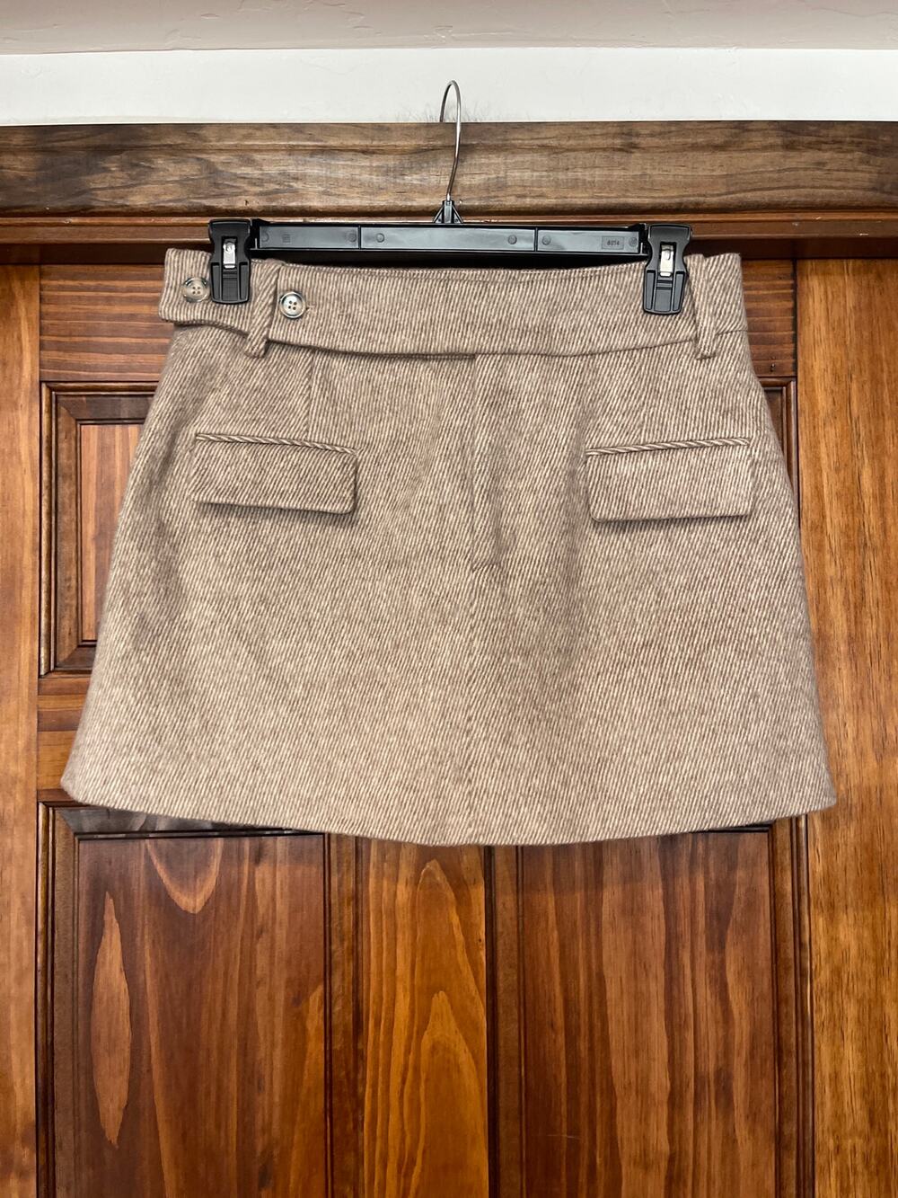 ODDMUSE The Ultimate Muse Tweed Mini Skirt L